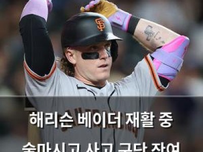 해리슨 베이더 재활 중 술마시고 사고 구단 잔여 연봉까지 중단