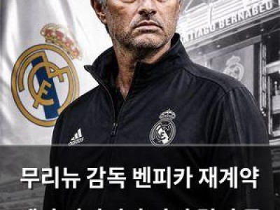 무리뉴 감독 벤피카 재계약 제안 받았지만 아직 결정 못 했음